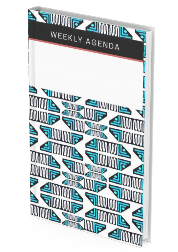 Hardcover -Weekly Agenda
